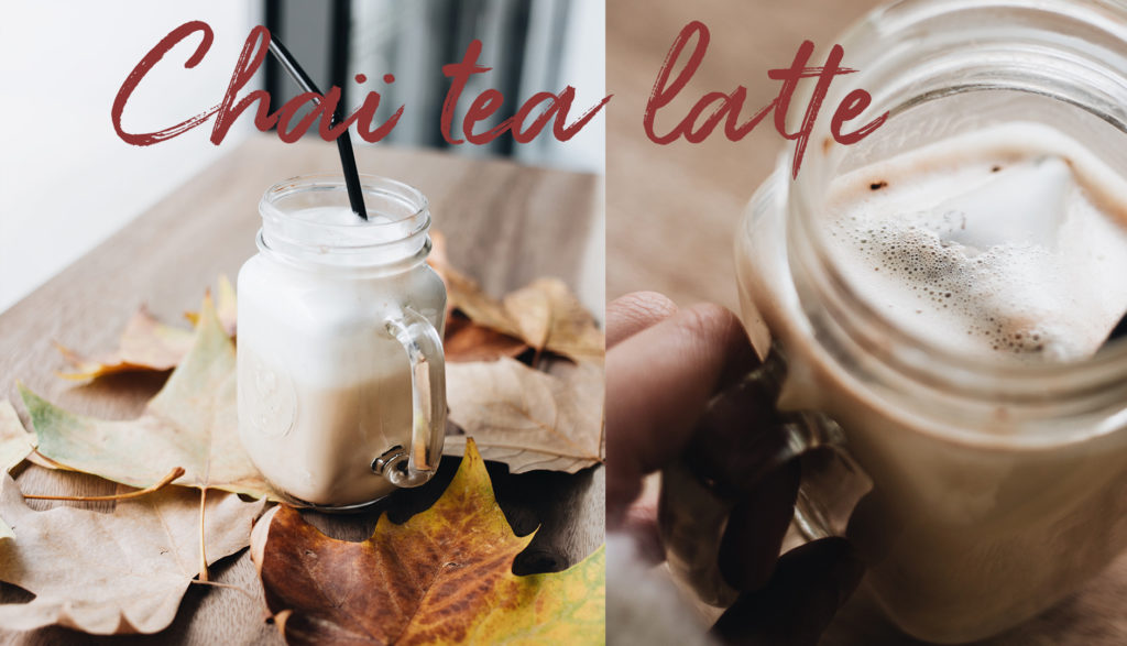Nouveauté d’automne : le chaï tea latte !