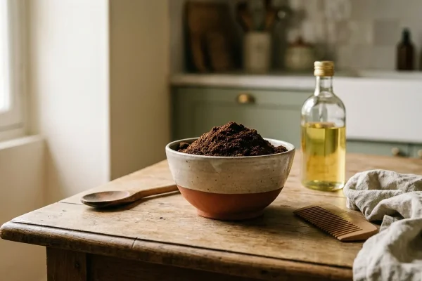 Marc de café pour les cheveux : gommage, masque et effets réels