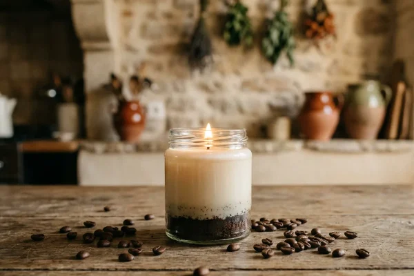 Bougie au café : la recette maison et comment réussir son parfum