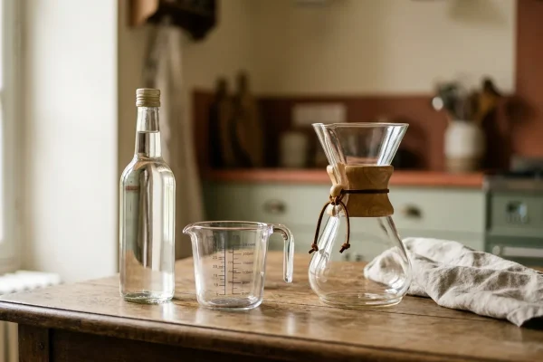 Détartrer une machine à café au vinaigre blanc : bonne idée ?