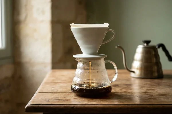 Cafetière V60 : comment l&rsquo;utiliser, avis et recette pas à pas