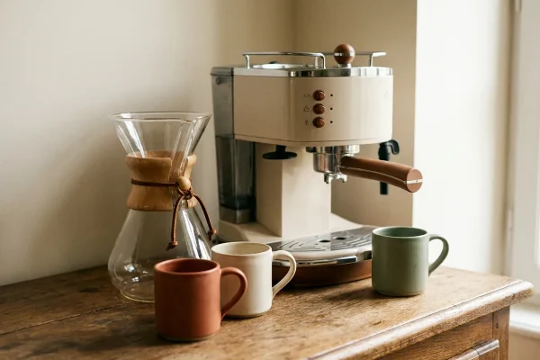 Cafetière ou machine espresso : la différence expliquée simplement