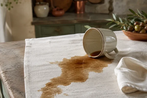 Comment enlever une tache de café ? Toutes les méthodes