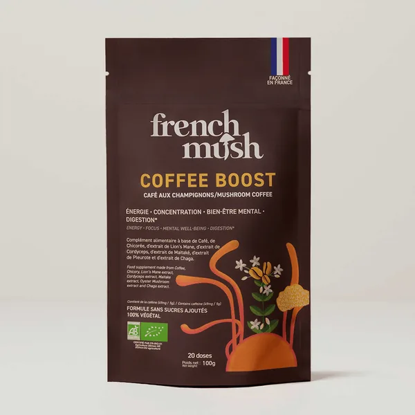 Café adaptogène bio French Mush Coffee Boost