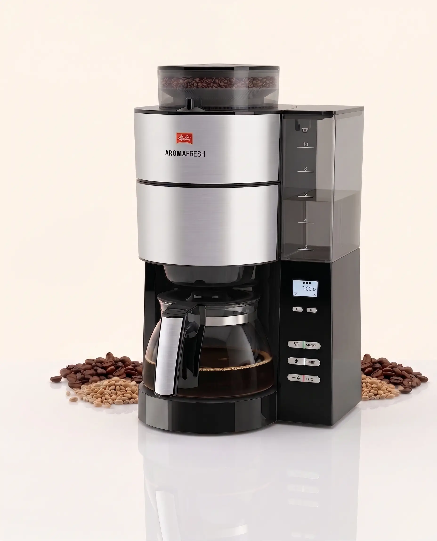 Cafetière filtre Melitta AromaFresh avec broyeur intégré