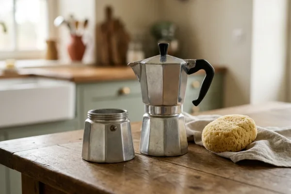 Nettoyer une cafetière italienne : la méthode complète sans l&rsquo;abîmer
